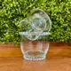 Manteigueira Francesa de Vidro Wolff Pearl Bolinhas Mesa Posta Manteiga Fresca Requintada Luxo 150g em oferta