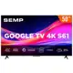 Smart TV 50" Google TV LED Ultra HD 4K TCL 50S61 3 HDMI 1 USB Bluetooth HDR10 Bivolt - Semp em oferta