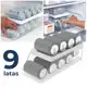 Organizador de Latas Geladeira Armário 9 Unidades Com Rolagem Multiuso Clear Fresh Ou em oferta