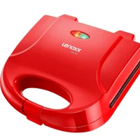 Imagem da promoção Sanduicheira Grill Elétrica Lenoxx Easy PSD119 Vermelha 127V
