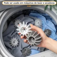 Imagem da promoção Kit Removedor de Pelos Mágico Reutilizável de Máquina de Lavar Bolas Lavanderia Ferramentas Limpeza