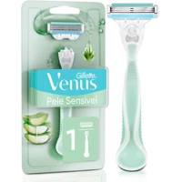 Imagem da promoção Aparelho de Depilar Recarregável com Aloe Vera Gillette Venus Pele Sensível 1ud