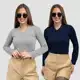 Kit 2 Blusa Feminina De Frio Tricô Suéter Feminino Manga Longa Decote V Lã Elastano em oferta
