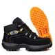 Bota Botina Adventure Polo Fran Coturno Preto Masculino Couro Com Palmilha Gel em oferta
