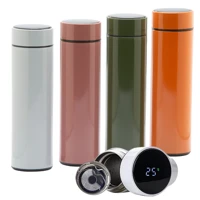 Imagem da promoção Garrafa Térmica Inox Inteligente Com Medidor De Temperatura Ideal Para Viagens Escritório