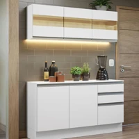 Imagem da promoção Armário de Cozinha Compacta 100% Mdf 120 cm Smart Madesa 01