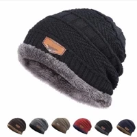 Imagem da promoção Touca Peluda Masculina E Feminina unisex De Lã Forrada Com Pelinhos
