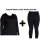 Conjunto Blusa Térmica Flanelada PLUS + Calça Térmica Flanelada PLUS Feminina em oferta