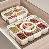 Imagem da promoção Organizador Geladeira Hermético com Divisórias para Armazenar Alimentos Multiuso