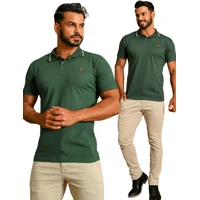 Imagem da promoção Camisa Gola Polo Varias Cores Masculina Original Premium