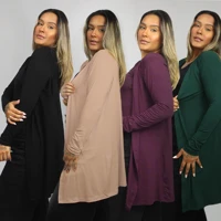 Imagem da promoção Cardian em Viscolycra Feminino Básico Modelo Sobre Tudo Tecido Super Confortável