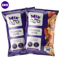 Imagem da promoção Mix Tropical Nuts P&P - Castanha de Caju/Pará/Amendoim/Amêndoas/Uva Passa/Nozes