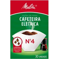 Imagem da promoção Filtro de Papel Cafeteira nº 4 - Melitta 30 Unidades