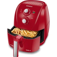 Imagem da promoção Fritadeira Sem Óleo Air Fryer 4L, Mondial, Vermelho, 1500W, 110V - AFN-40-FR