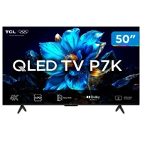 Imagem da promoção Smart TV 50" TCL 4K UHD QLED 50P7K Google TV AiPQ Google Assistente 3 HDMI