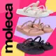 Sandália Papete Moleca Feminina Macia Tiras Gliter Brilho Ultraconfort Chinelo Slide Rasteirinha Str em oferta