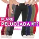 Kit 2 Calça Legging Flare Flanelada Leg Boca De Sino Bailarina Grossa Zero Transparência em oferta