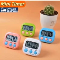 Imagem da promoção Mini Timer Temporizador de Cozinha com Ímã de Geladeira Números Grandes Temporizador - Aleatorio