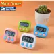 Mini Timer Temporizador de Cozinha com Ímã de Geladeira Números Grandes Temporizador - Aleatorio em oferta
