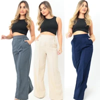 Imagem da promoção Calça Pantalona em Linho