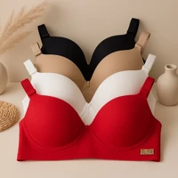 Imagem da promoção Kit C/04 Sutiãs Premium Reforçado Com Bojo Do P Ao Gg
