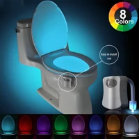 Imagem da promoção Lâmpada Com Sensor de Movimento à Prova D'água 8 Cores Para Vaso Sanitário Led Iluminação Noturna