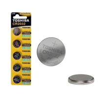 Imagem da promoção Pilha Moeda Lithium 3V CR2032 (C/5 Pilhas) Toshiba