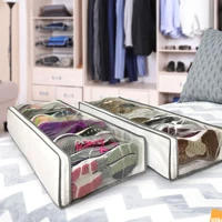 Imagem da promoção Kit com 2 Porta Tudo Organizador Multiuso Guarda Tenis Sapatos Brinquedos Revistas 68x30x12
