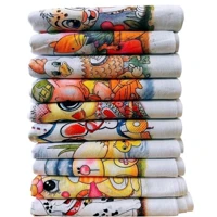 Imagem da promoção Pano De Prato Estampado Bainha Kit Com 10 Peças 100% algodão