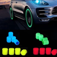 Imagem da promoção Tampa Da Válvula Do Pneu Fluorescente Luminosa p/ Carro Moto Bike Brilhante Decoração Acessórios