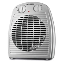 Imagem da promoção Aquecedor de Ar A-08 3 Em 1 Com 2 Níveis De Aquecimento e Função Circular Cor Cinza Mondial