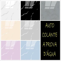 Imagem da promoção KIT COM 10 PLACAS MARMORE ADESIVAS ALTO BRILHO PAREDE E PISO