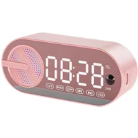 Imagem da promoção Rádio Retrô Portátil com Caixa de Som e Exibição de Hora Bluetooth - AD-521 Altomex - Panda
