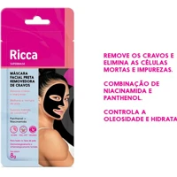 Imagem da promoção Máscara Facial Preta Removedora de Cravos Ricca