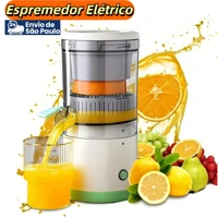 Imagem da promoção Espremedor De Laranja Frutas Elétrico Portátil Máquina de Suco de Frutas Juicer Recarregável USB