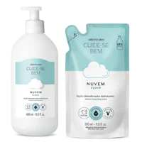 Imagem da oferta Kit Cuide-se Bem Nuvem: Loção Corporal 400ml + Refil Neutra