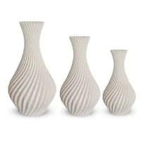 Imagem da oferta Vasos De Plantas Artificais - Jarro Espiral - Decoração Sala