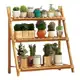 Estante Para Vasos De Plantas, Floreira De Madeira, Dobrável Madeira em oferta
