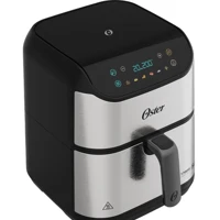 Imagem da oferta Fritadeira Digital Inox Oster 5l Com Painel Touch Cor Prateado
