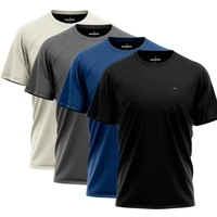 Imagem da oferta Kit 4 Camiseta Dry-fit Sandrini Masculina Academia Caminhada