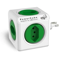 Imagem da promoção Multiplicador 5 Tomadas com Disjuntor 10A e Filtro de Linha ELG PowerCube