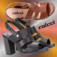 Sandália Colcci Salto Alto Tratorada Feminina (3 Cores) em oferta na Magazine Luiza