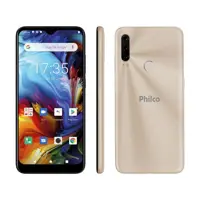 Smartphone Philco HIT P10 128GB Dourado 4G - Octa-Core 4GB 6,2” Câm. Tripla + Selfie 8MP em oferta na Magazine Luiza