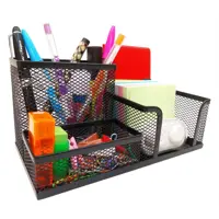 Kit Organizador Preto com 3 Partes para Escritório em oferta na Amazon