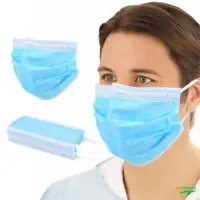 Máscara Descartável Tripla 50 Unidades Azul Importada - CHN em oferta na Magazine Luiza