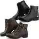 Kit 2 Pares de Bota Casual Feminina Preta e Capuccino - WS3 em oferta