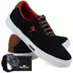 Kit Sapatênis Lona com Relógio e Carteira Masculino Casual - Polo Joy em oferta
