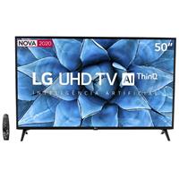 Imagem da promoção Smart TV UHD 4K LED 50” LG 50UN7310PSC Wi-Fi - Bluetooth Inteligência Artificial 3 HDMI 2 USB