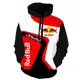Blusa Moletom Full Casaco Estiloso Casual Red Bull Top M3 - ShopBrainStorm em oferta