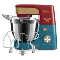 Batedeira Planetária Philco Mulher Maravilha PHP500 Inox em oferta na Magazine Luiza